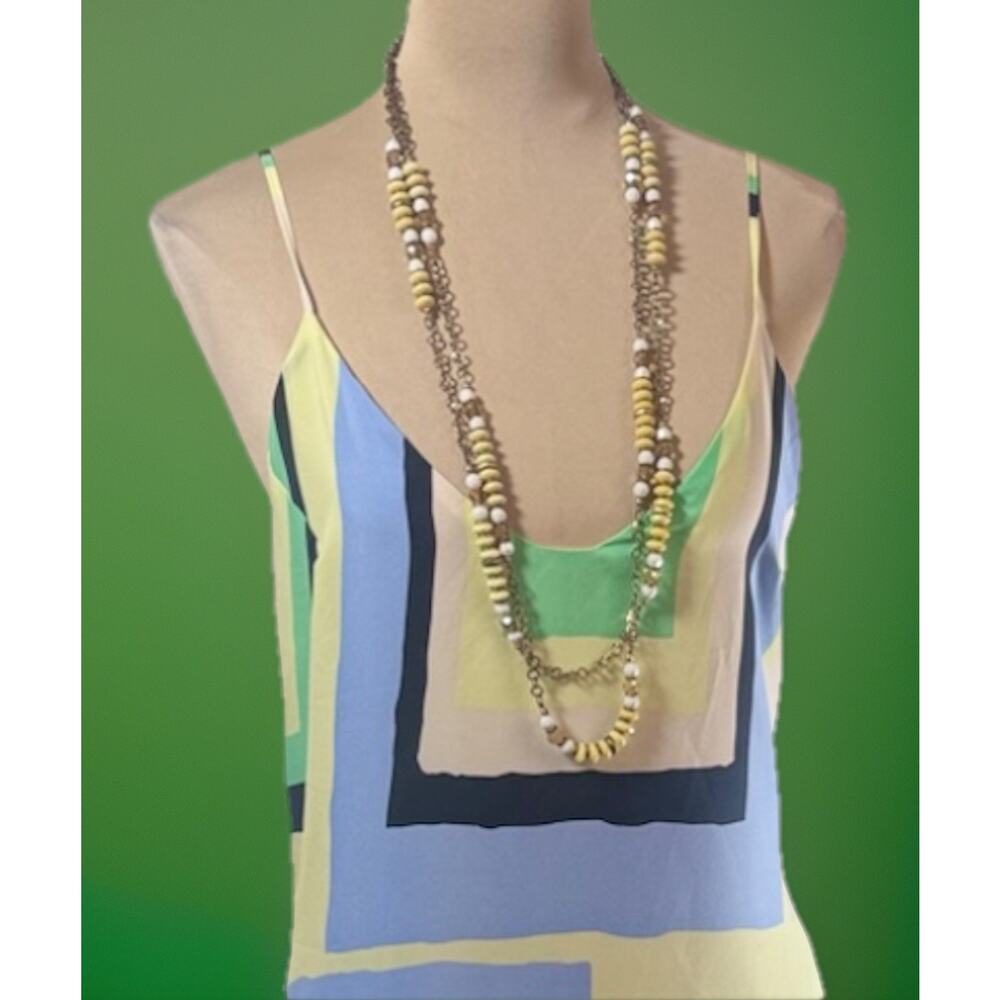 Anthropologie Maeve Colorblock Maxi Dress | Resort Boho | Fairycore | Flowy - Picture 6 of 11